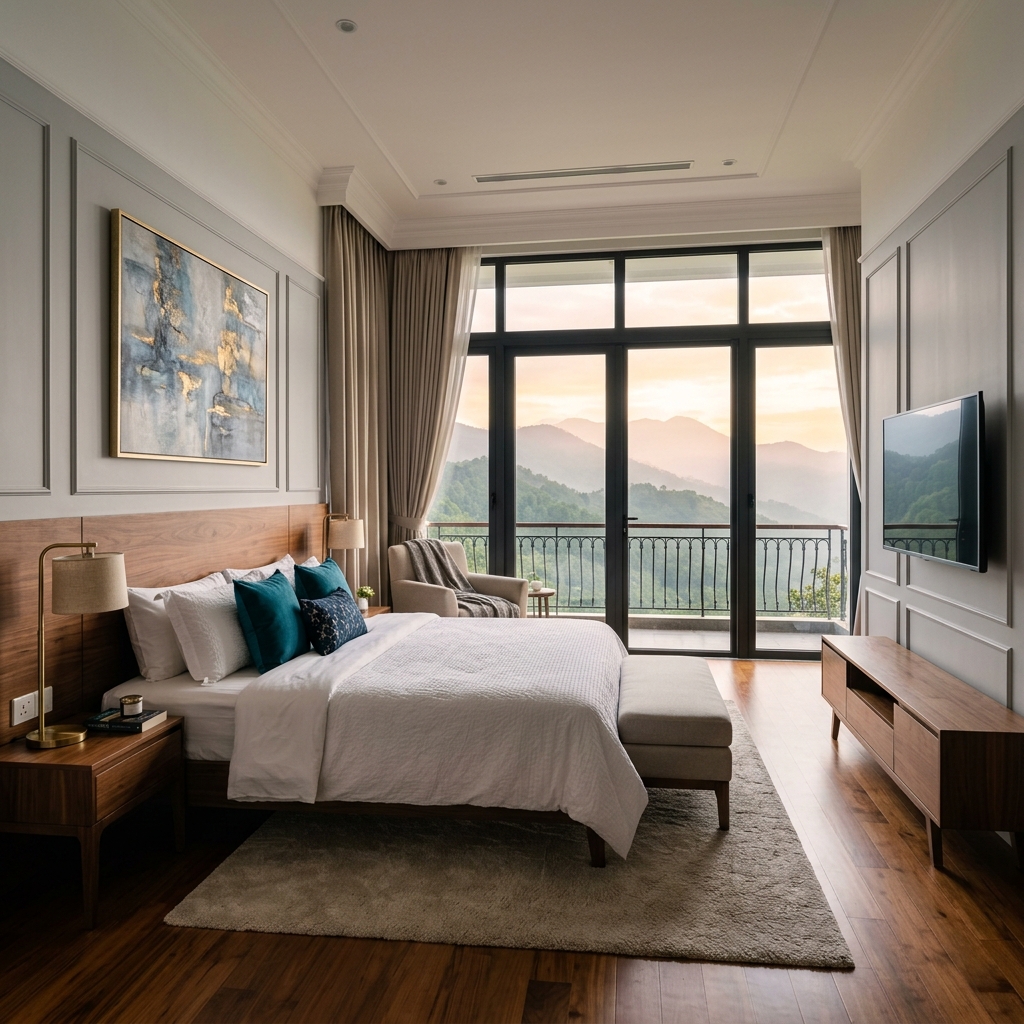 Sky Mount Villa standard luxury room